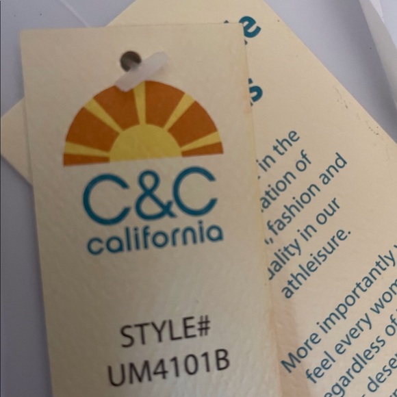 C&C California Sleeveless Drawstring Hoodie (NWT) - Picture 7 of 8